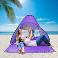 Load image into Gallery viewer, (purple)PopUp Sunshade w/Bag - BagNook
