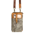 Load image into Gallery viewer, Vaan & Co. | Prism Cellphone Crossbody - Carbon Grey - BagNook
