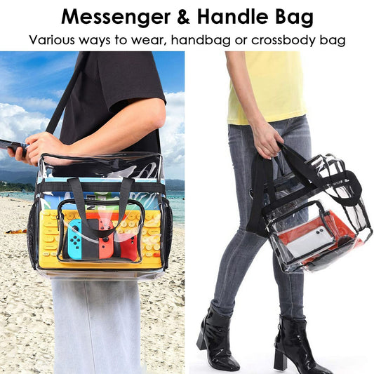 Clear Stadium Approved Shoulder Bag - BagNook