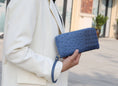 Load image into Gallery viewer, (blue)Wandy Soft Vegan Leather Hobo & Wallet Set by Mia K - BagNook
