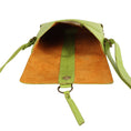 Load image into Gallery viewer, Jane Long Crossbody w/Top Flap & Tassel - Lime Green - BagNook
