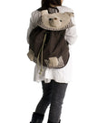 Load image into Gallery viewer, Lazy Bear 100% Cotton Fabric Art School Backpack - BagNook
