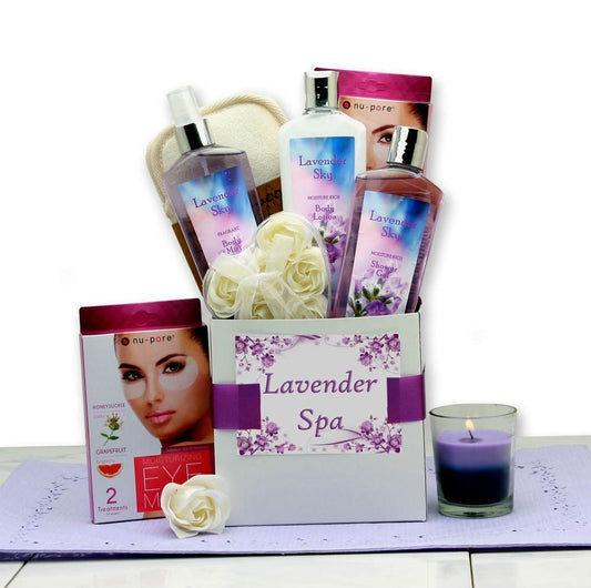 Gift Basket | Lavender Spa Care Package - BagNook
