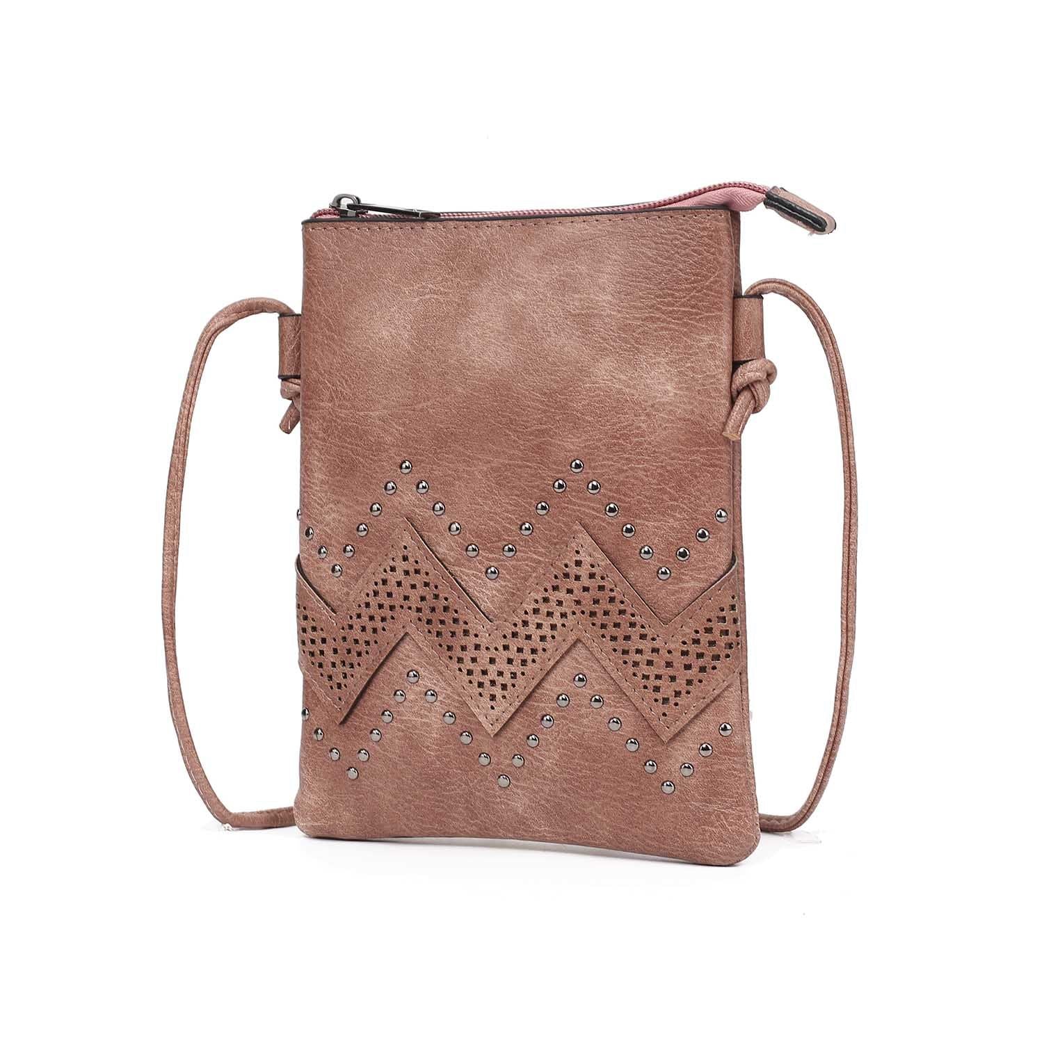 (rose pink)Athena Women's Crossbody Bag by Mia K - BagNook