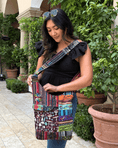 Load image into Gallery viewer, Kathmandu Collection | Tribal Stripe Patchwork Crossbody/Hobo Bag - BagNook

