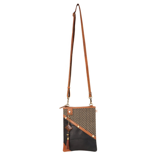 Carter Crossbody - Suede Genuine Leather - BagNook