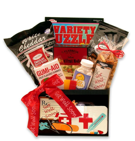 Gift Basket | Doctor's Orders Get Well Gift Box (Med) - BagNook