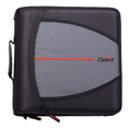 Load image into Gallery viewer, (jet black)The Mighty Zip Tab-3 Inch Zipper Binder w/Removeable Folder - BagNook
