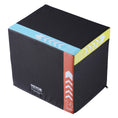 Load image into Gallery viewer, VEVOR 3 in 1 Plyometric Strength Training Jump Box - Recycled Cotton, 16/14/12", Black - BagNook
