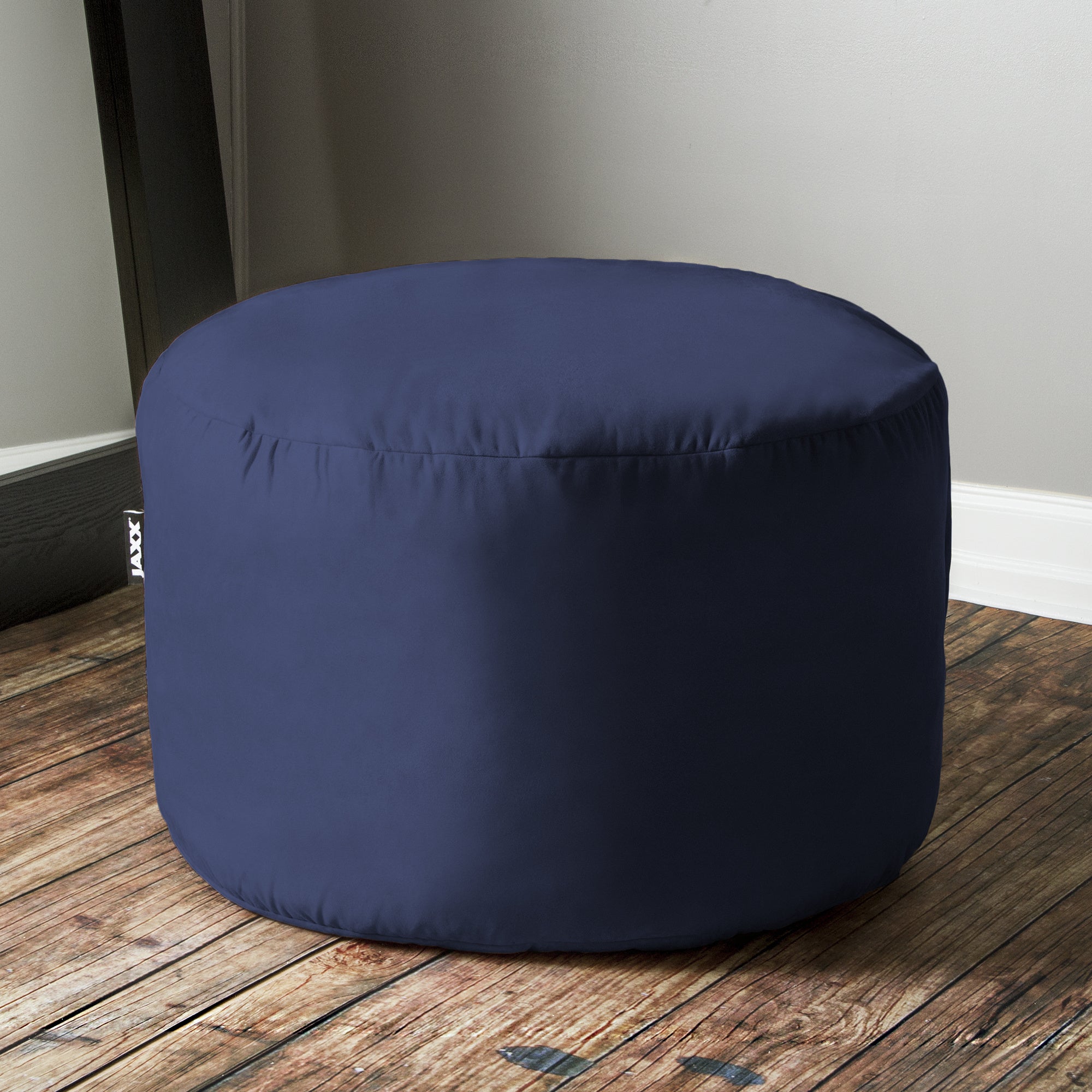 Jaxx Saxx 3 ft Round Bean Bag - Navy - BagNook