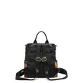 Load image into Gallery viewer, (brown)Nishi Plaid Backpack Women by Mia K - BagNook
