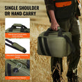 Load image into Gallery viewer, VEVOR Tactical Pistol Bag with 2 Pistol Cases - Green - BagNook
