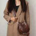 Load image into Gallery viewer, (coffee)Cassidy Crocodile Embossed Women's Shoulder Bag by Mia k - BagNook
