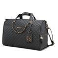 Load image into Gallery viewer, (charcoal)Lexie Vegan Leather Women Duffle by Mia K - BagNook
