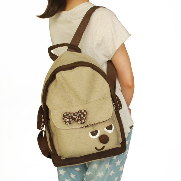 Funny Life Fabric Art School Daypack - BagNook