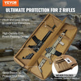Load image into Gallery viewer, VEVOR Tactical Range Bag, 42in w/Lockable Zipper - Brown - BagNook

