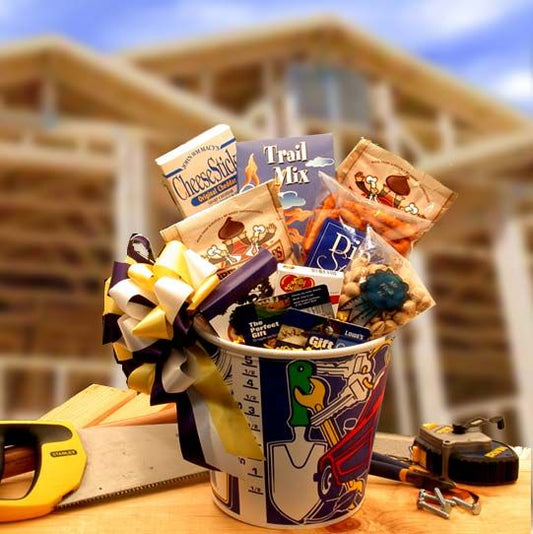 Gift Basket | Men at Work Gift Basket w/Lowes gift card - BagNook