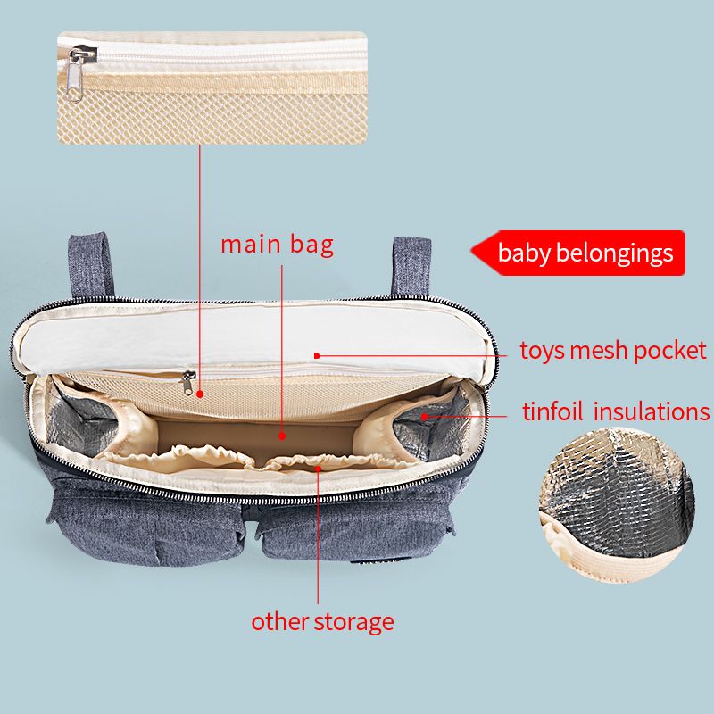 SUNVENO Universal Stroller Organizer - BagNook