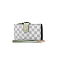 Load image into Gallery viewer, (mint)Solene Circular Print Wristlet Wallet by Mia K - BagNook

