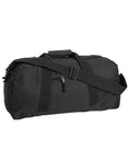 Load image into Gallery viewer, (black)Game Day Large Duffel w/Adjustable Shoulder Strap - BagNook
