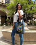 Load image into Gallery viewer, Kathmandu Collection | Lotus Handmade Crossbody/Hobo Bag - BagNook
