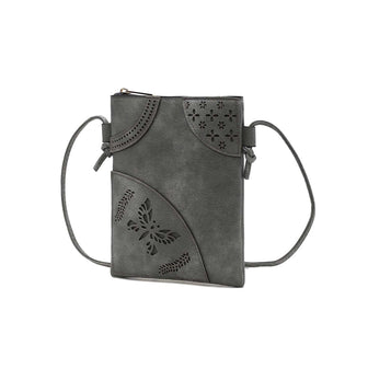 (charcoal)Willow Women's Crossbody Bag by Mia K - BagNook