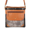 Load image into Gallery viewer, Dawn Crossbody Bag - Upcycled Genuine Leather - BagNook
