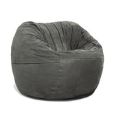Jaxx Saxx 3 ft Round Bean Bag - Charcoal - BagNook