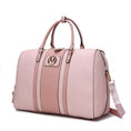 Load image into Gallery viewer, (blush)Melissa Women's Vegan Leather Duffel by Mia K - BagNook
