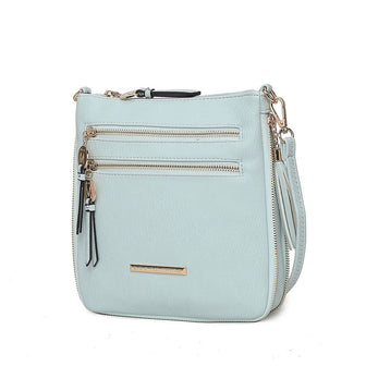 (light blue)Angelina Crossbody Handbag Purse by Mia K. - BagNook