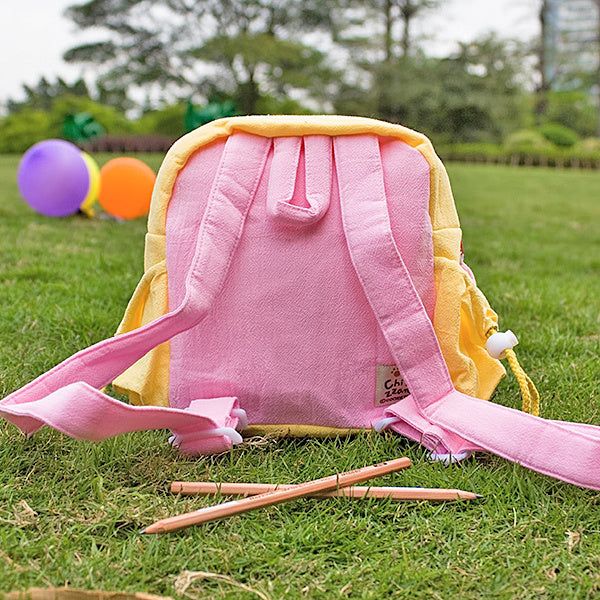[Happy Rabbit] Embroidered Applique Kids Backpack - BagNook