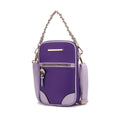 Load image into Gallery viewer, (purple ivory)Sue Practical and Functional Crossbody bag by Mia K - BagNook
