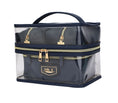 Load image into Gallery viewer, (navy)Emma Cosmetic 4pc Set by MiaK - BagNook
