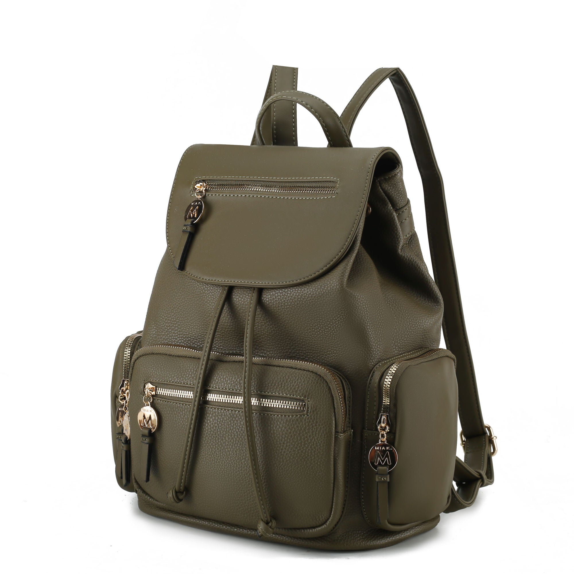(olive)Ivanna Backpack by Mia K - BagNook