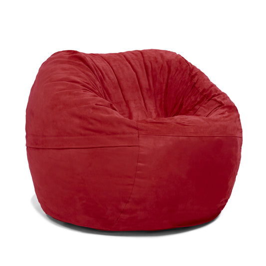 Jaxx Saxx 3 ft Round Bean Bag - Cinnabar - BagNook