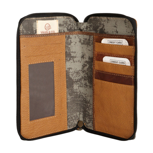 Vaan & Co. | Prism Cellphone Crossbody - Carbon Grey - BagNook