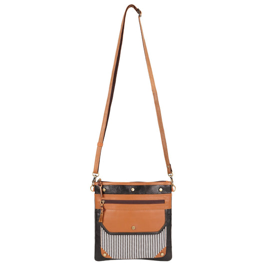 Royce Dawn Crossbody - Upcycled Leather - BagNook