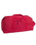 Load image into Gallery viewer, (red)Game Day Large Duffel w/Adjustable Shoulder Strap - BagNook
