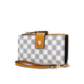 Load image into Gallery viewer, (mustard)Solene Circular Print Wristlet Wallet by Mia K - BagNook
