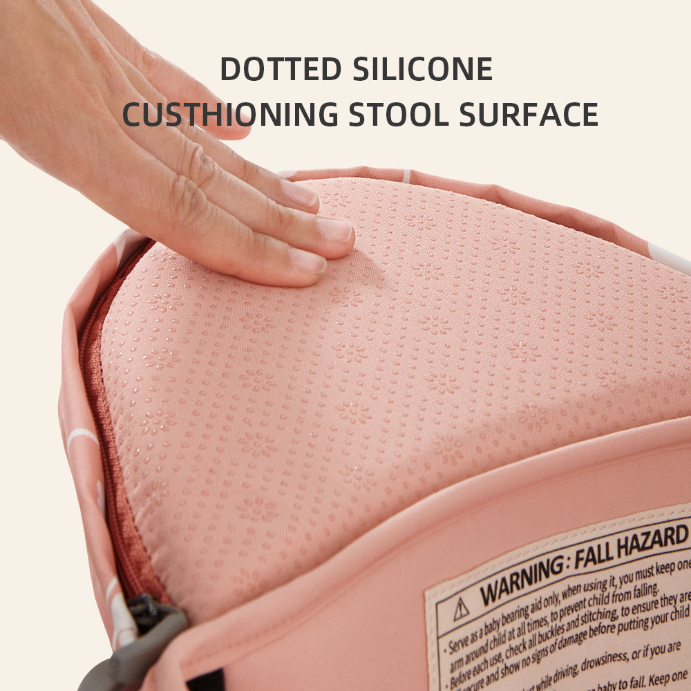 (pink clover)SUNVENO Baby Hipseat Carrier - BagNook