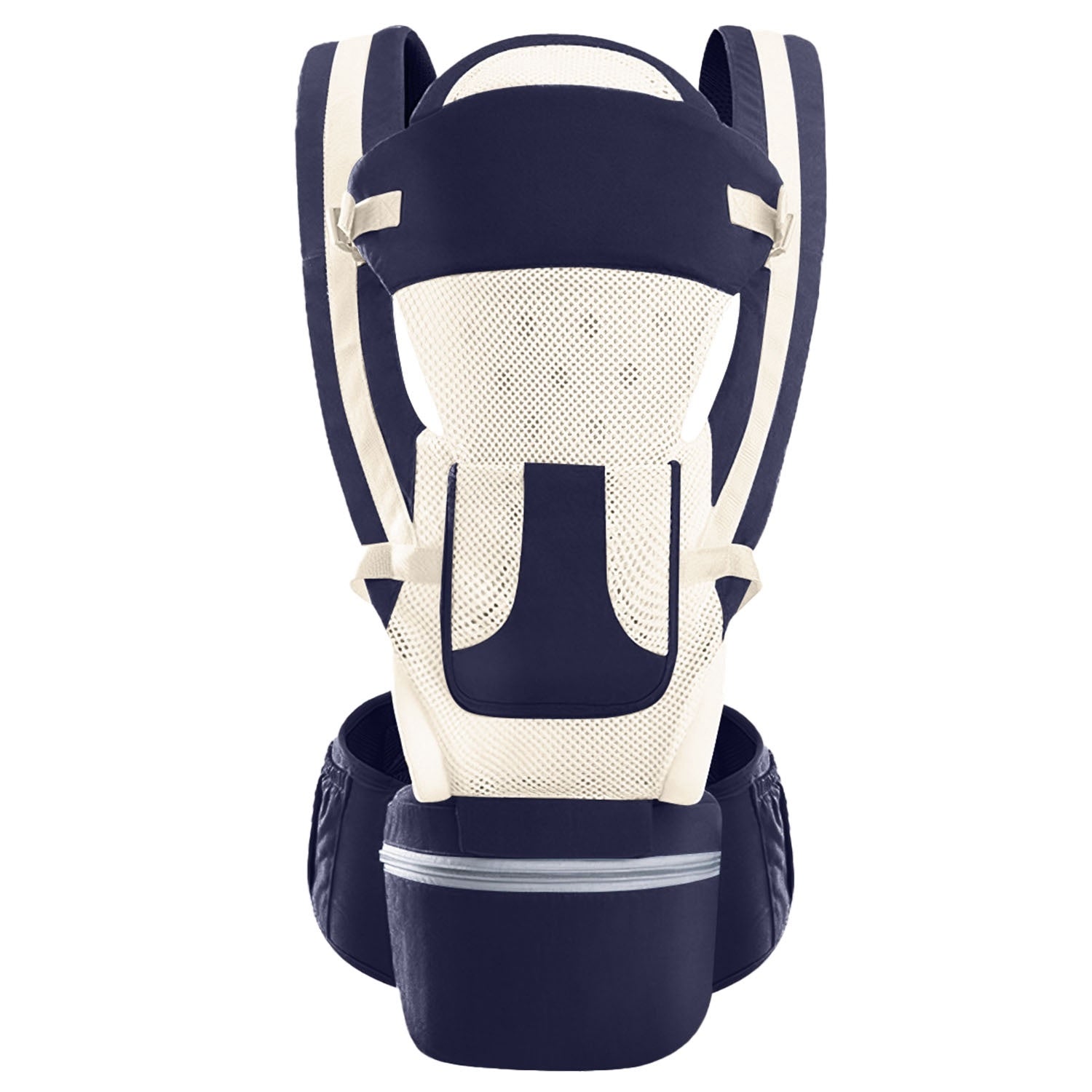 (navyblue)Multi Baby Carrier with Hip Seat - BagNook