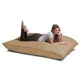 Jaxx 5.5 ft Pillow Saxx Bean Bag Pillow, Camel - BagNook