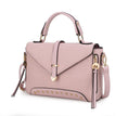 Load image into Gallery viewer, (blush)Angela Women's Vegan Leather Satchel Bag By Mia K - BagNook
