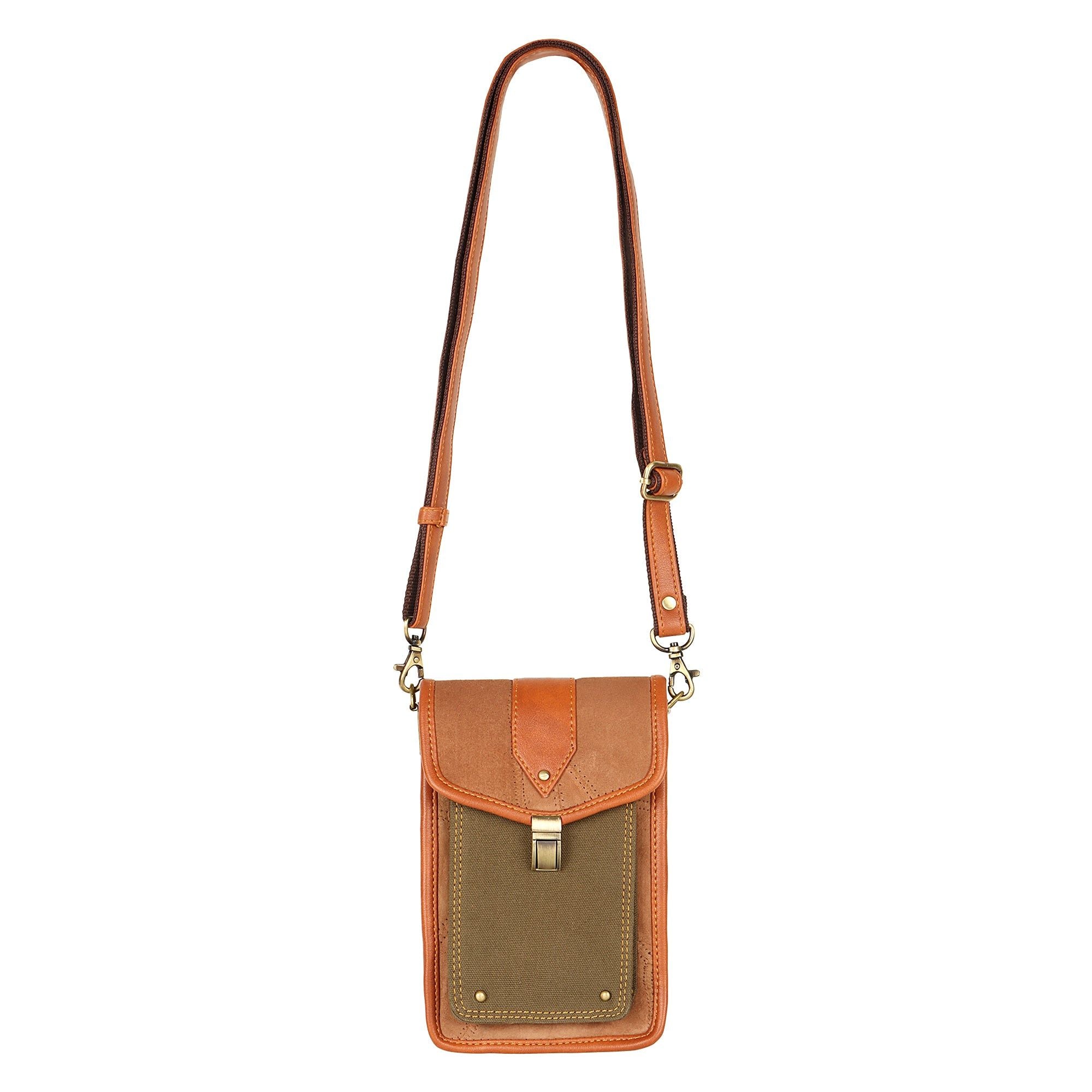 Harley Mini Expandable Crossbody w/Buckle - OG Green - BagNook