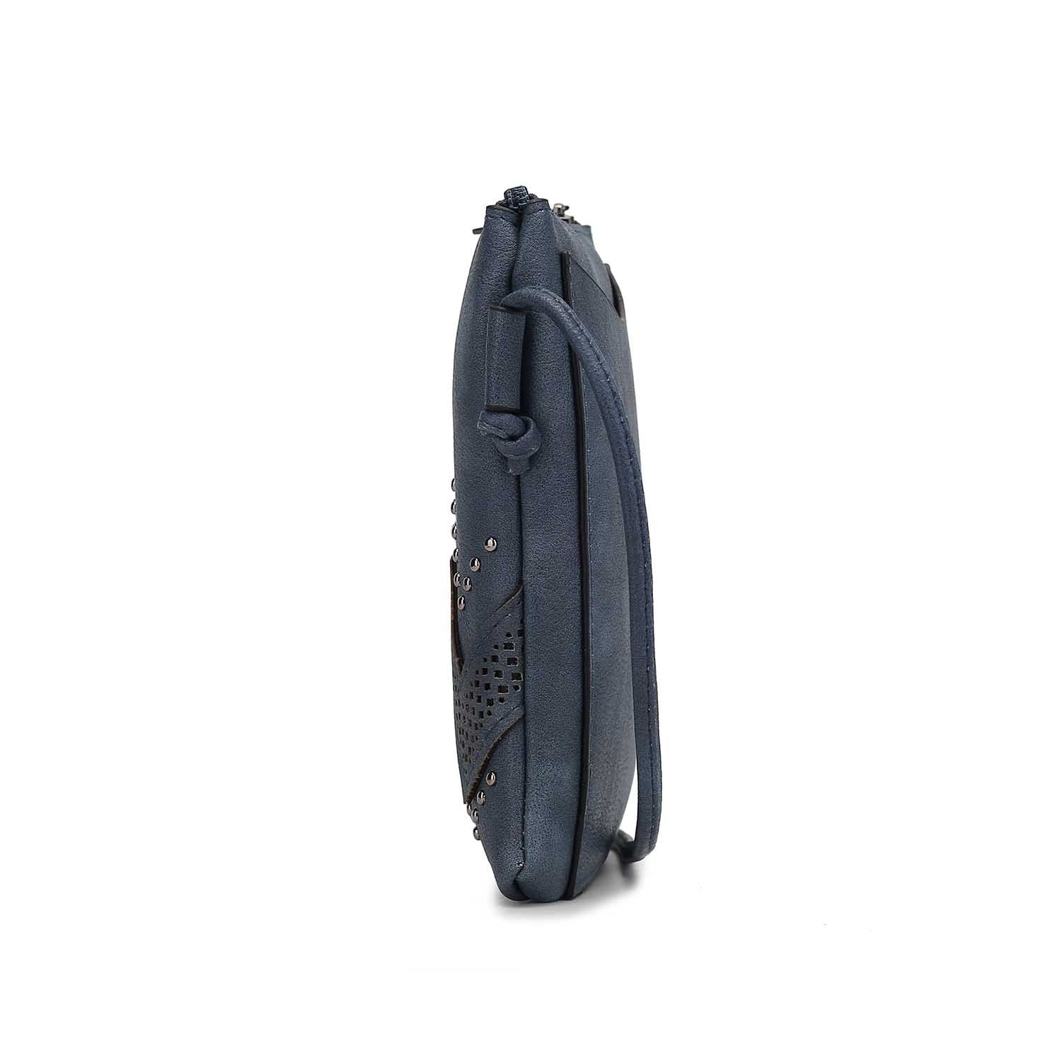 (navy blue)Athena Women's Crossbody Bag by Mia K - BagNook