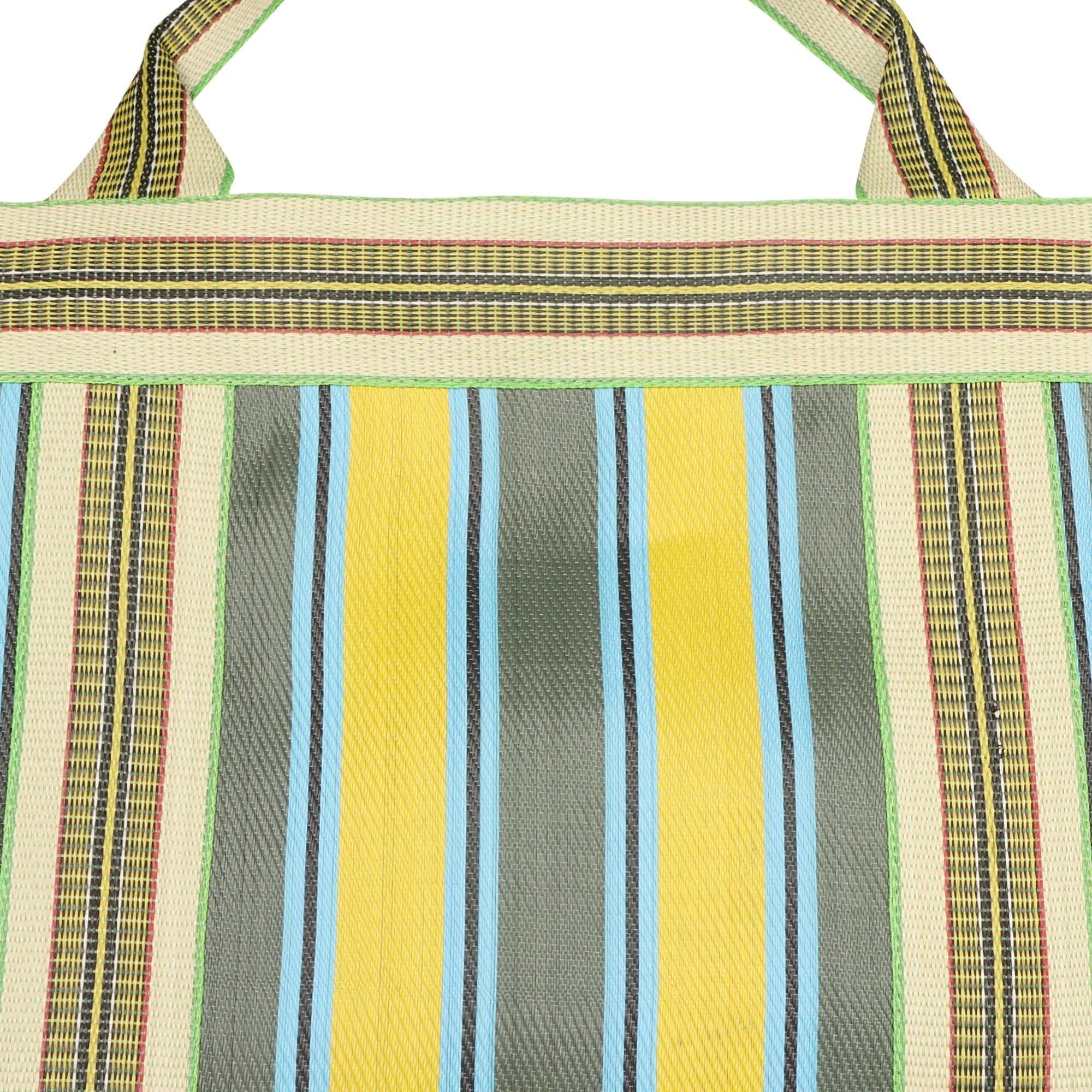 Isla Recyled Nylon XL Shopper Tote - Piña Haze - BagNook