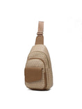 Load image into Gallery viewer, (beige)Kace M Logo Printed Women Sling Bag by MKF - BagNook
