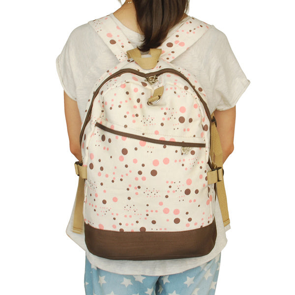 Happy Painting Fabric Art School Daypack - BagNook