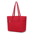 Load image into Gallery viewer, (red) Quilted Cotton Women Tote - bagNook
