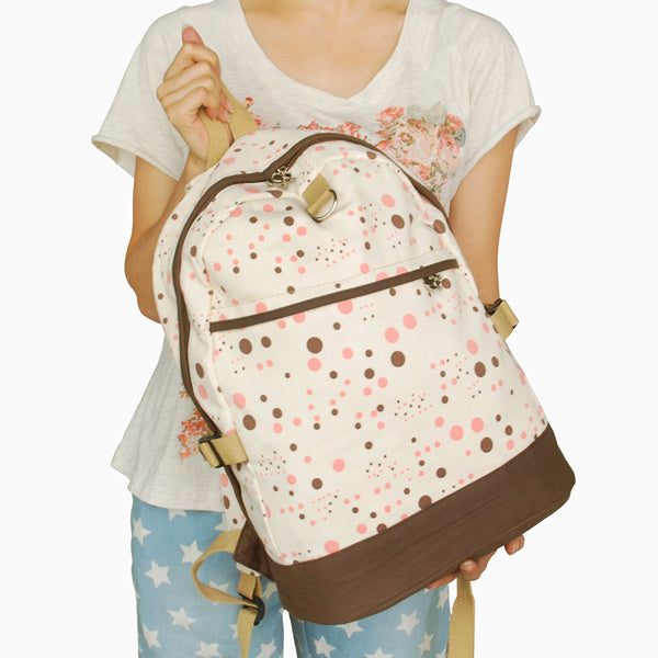 Happy Painting Fabric Art School Daypack - BagNook